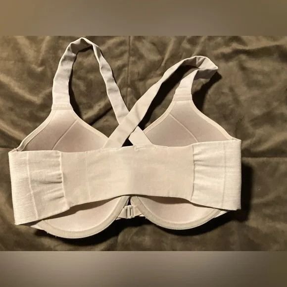 Spanx brand, size 36D, front clasp, neutral color,comfortable bra - Picture 2 of 3